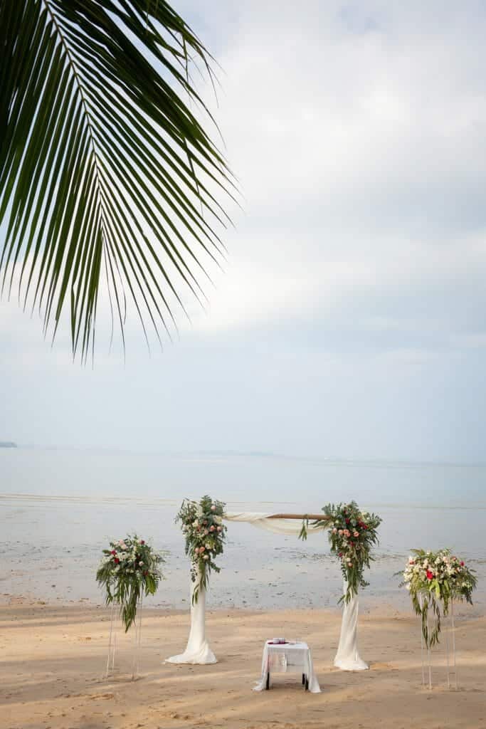 Beach Wedding Photographs - Coconut Island Resort Phuket 23