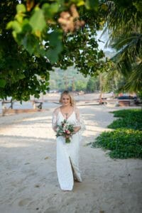 Beach Wedding Photographs - Coconut Island Resort Phuket 36