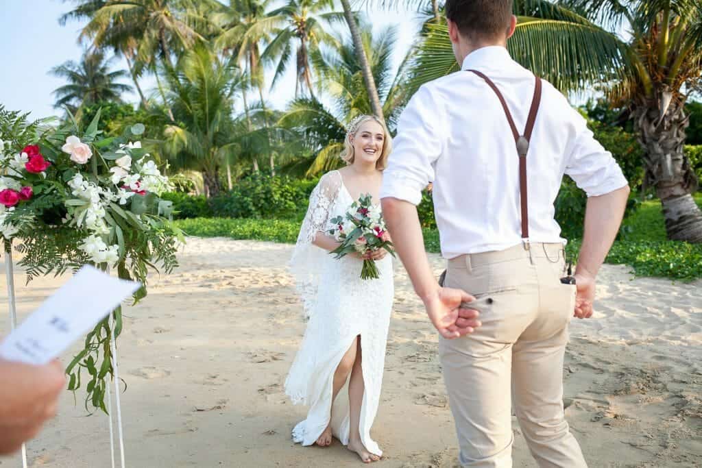 Beach Wedding Photographs - Coconut Island Resort Phuket 40