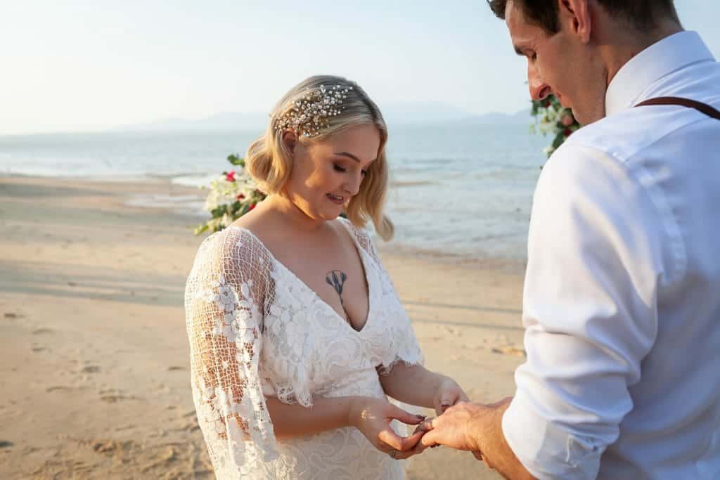 Beach Wedding Photographs - Coconut Island Resort Phuket 51