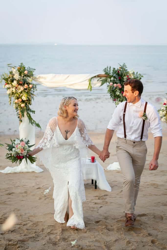 Beach Wedding Photographs - Coconut Island Resort Phuket 62