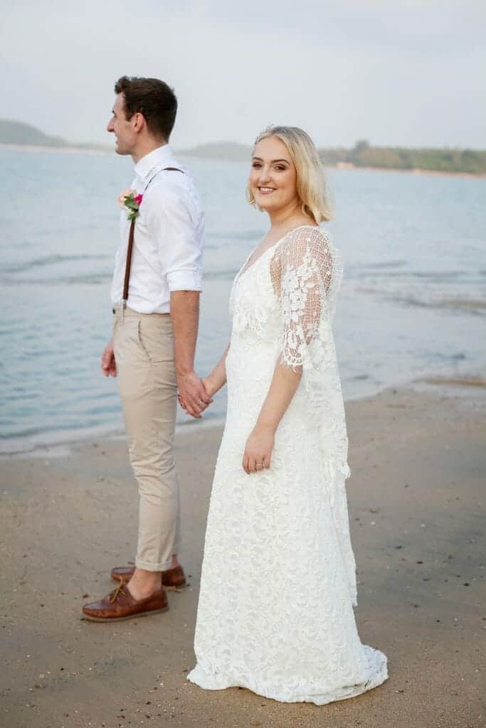 Beach Wedding Photographs - Coconut Island Resort Phuket 67